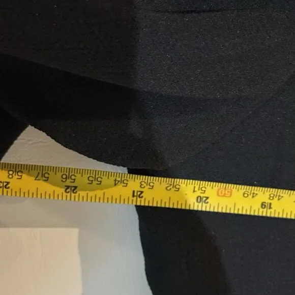 Vince Camuto Black Blazer Women Size 12 One Button Lined Career Jacket - Picture 14 of 16